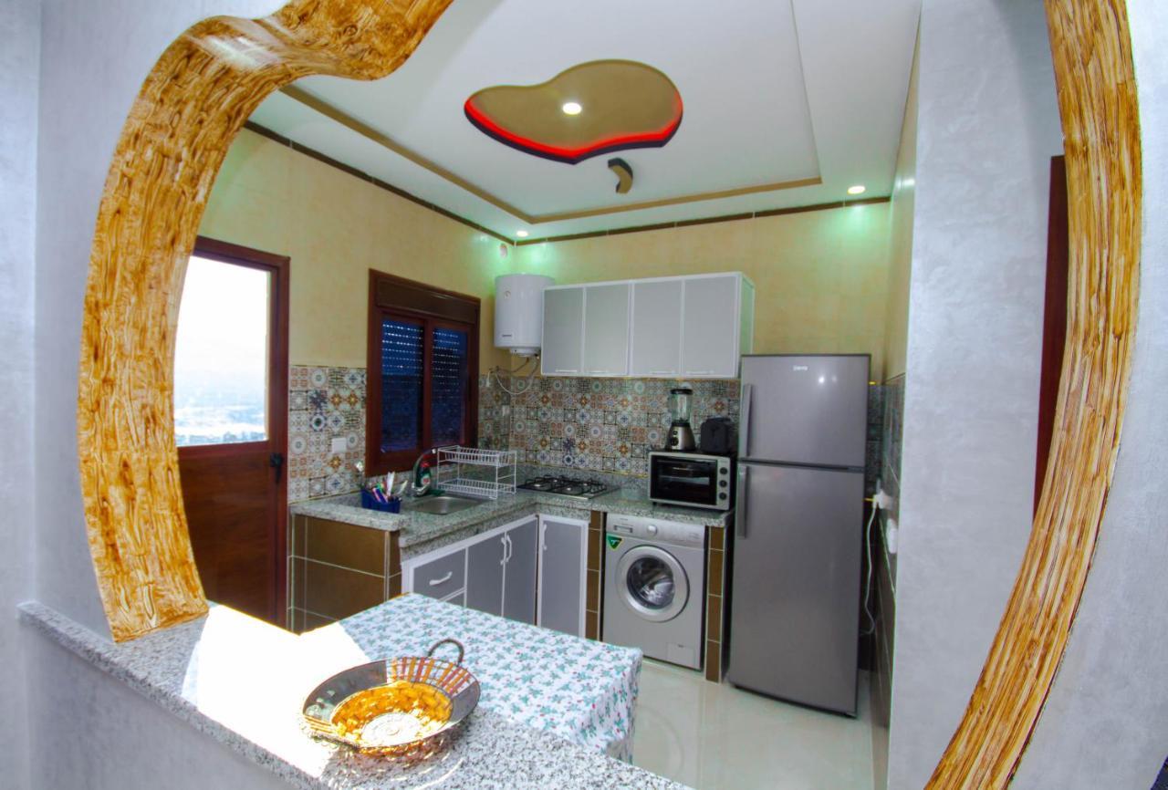 Tres Joli Appartement Avec Une Vue Panoramique. Chefchaouen Bagian luar foto